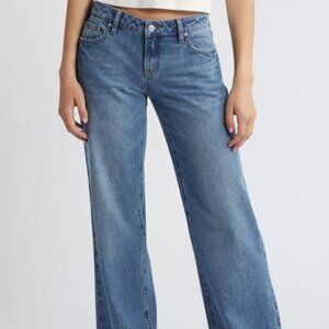 PacSun Low Rise Edge Wide Leg Jeans In Asher Wash - Size 23